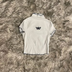 Butterfly🦋 turtle neck shirt